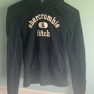 Navy blue Abercrombie kids hoodie